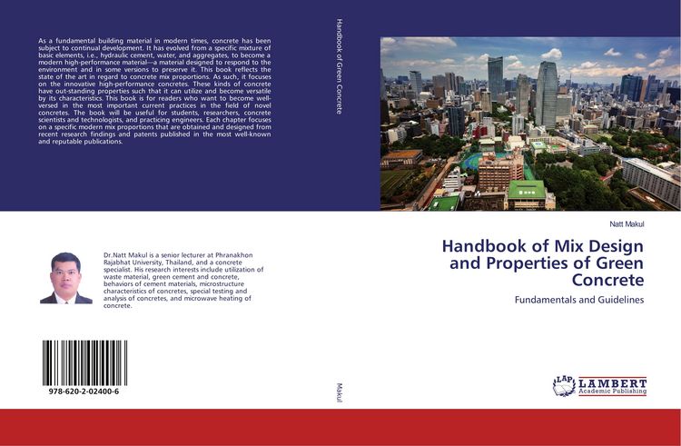 Produktbild: Handbook of Mix Design and Properties of Green Concrete
