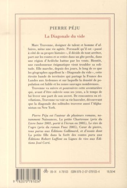 Produktbild: La diagonale du vide