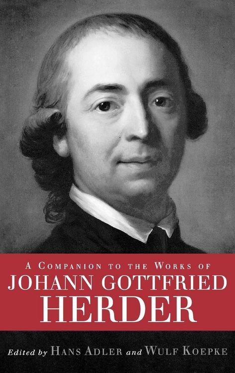 Produktbild: A Companion to the Works of Johann Gottfried Herder