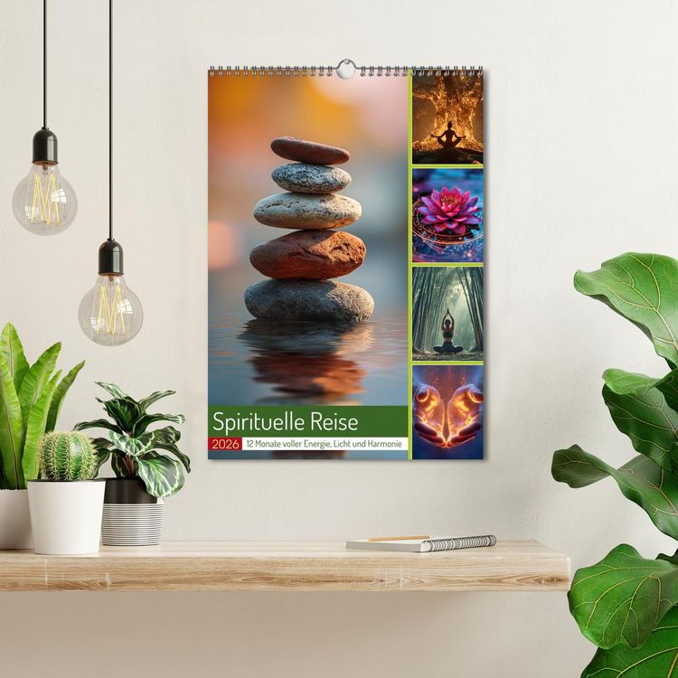 Produktbild: Spirituelle Reise (Wandkalender 2026 DIN A3 hoch), CALVENDO Monatskalender
