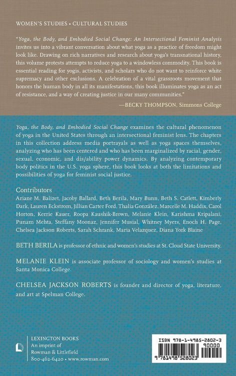 Produktbild: Yoga, the Body, and Embodied Social Change