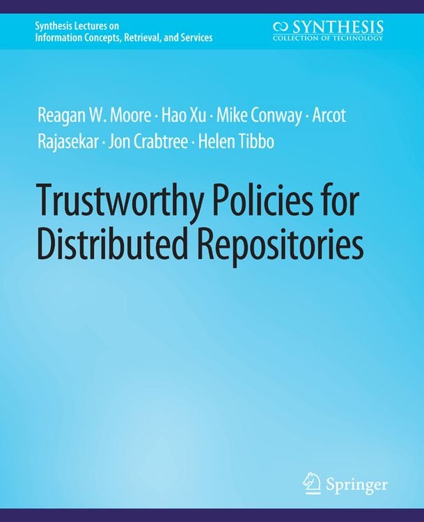 Produktbild: Trustworthy Policies for Distributed Repositories