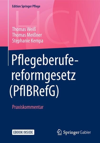 Produktbild: Pflegeberufereformgesetz (PflBRefG)