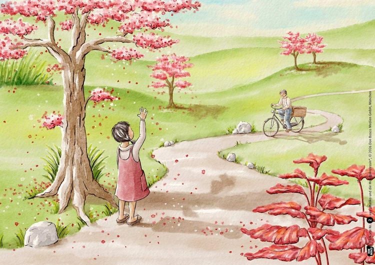 Produktbild: Mariko und die Mondprinzessin. Wenn der Kamishibai-Mann erz&auml;hlt. Kamishibai Bildkartenset