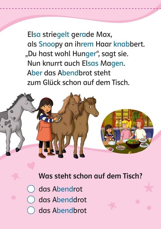 Produktbild: Lesefuchs Bibi & Tina: Leser&auml;tsel Lesestufe 1, Band 1