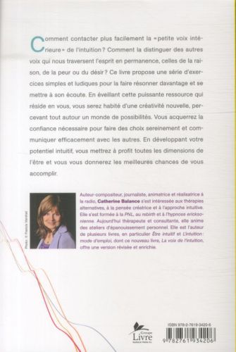 Produktbild: La voix de l'intuition