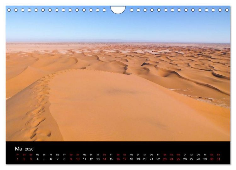 Produktbild: Sahara W&uuml;stentrekking (Wandkalender 2026 DIN A4 quer), CALVENDO Monatskalender