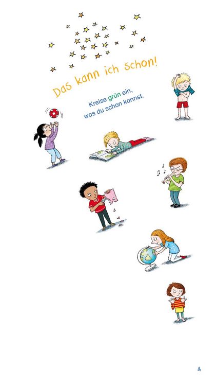 Produktbild: Schlau f&uuml;r die Schule: Bunte R&auml;tsel zum Schulstart (Schult&uuml;te 2025 blau)