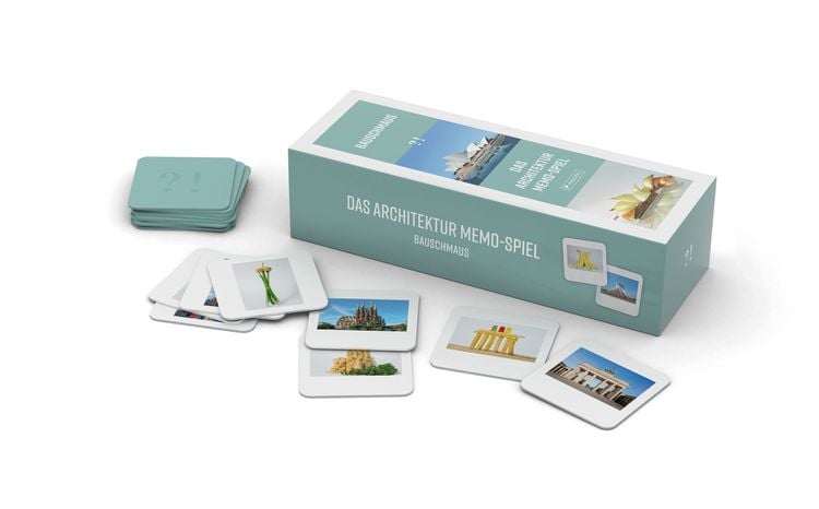 Produktbild: Bauschmaus - Das Architektur-Memo-Spiel (Spiel)