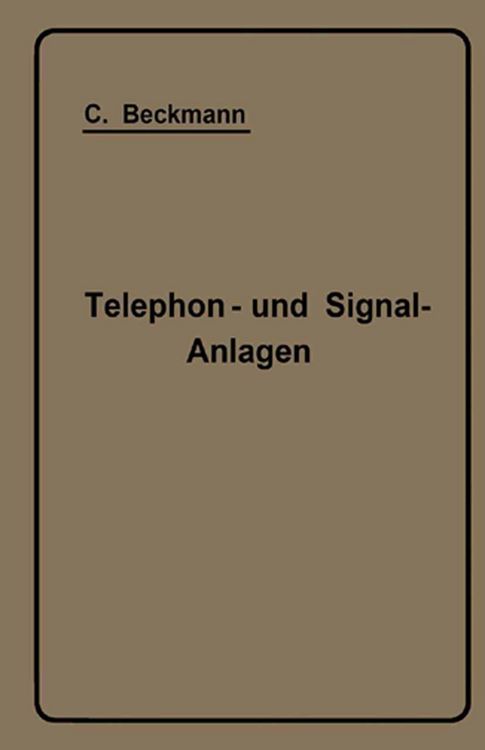 Produktbild: Telephon- und Signal-Anlagen