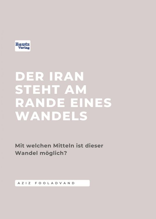Produktbild: Der Iran steht am Rande eines Wandels