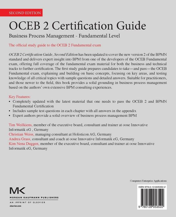 Produktbild: OCEB 2 Certification Guide