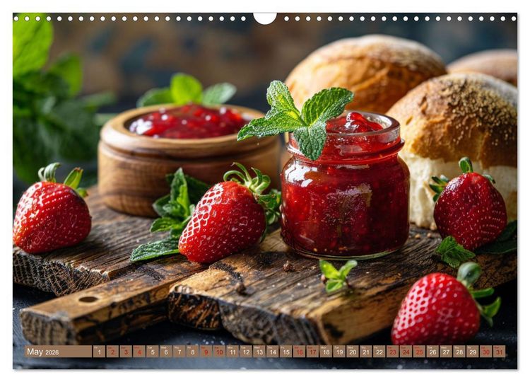 Produktbild: Fruit Paradise in a Jar (Wall Calendar 2026 DIN A3 landscape), CALVENDO 12 Month Wall Calendar