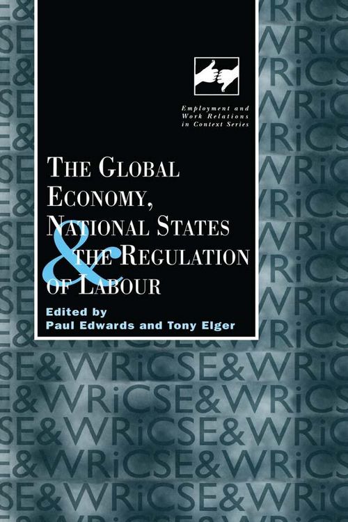 Produktbild: The Global Economy, National States and the Regulation of Labour