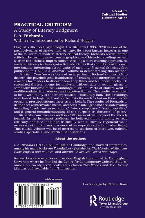 Produktbild: Practical Criticism