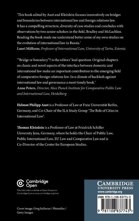 Produktbild: Encounters between Foreign Relations Law and International Law