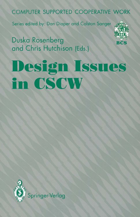 Produktbild: Design Issues in CSCW