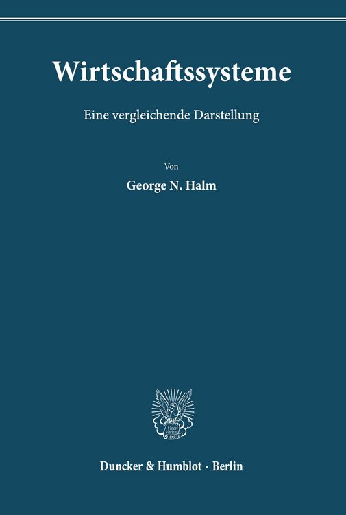 Produktbild: Wirtschaftssysteme.