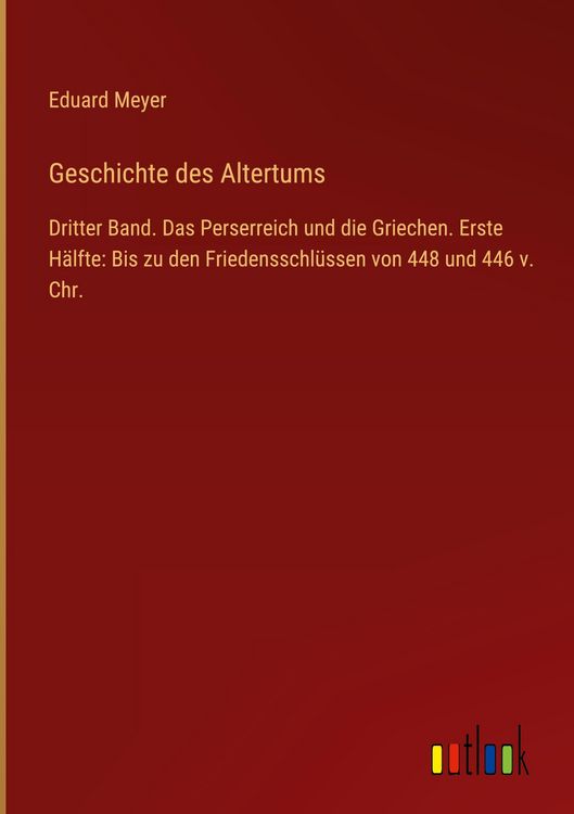 Produktbild: Geschichte des Altertums