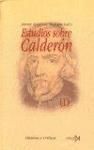 Produktbild: Estudios sobre Calder&oacute;n