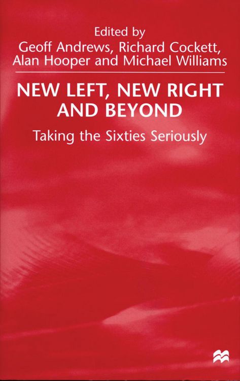 Produktbild: New Left, New Right and Beyond