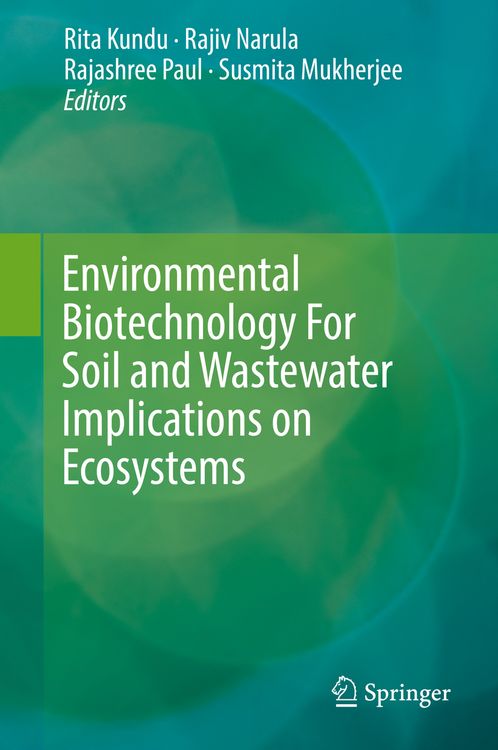 Produktbild: Environmental Biotechnology For Soil and Wastewater Implications on Ecosystems