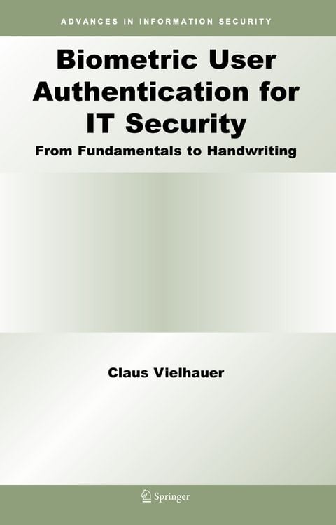 Produktbild: Biometric User Authentication for IT Security