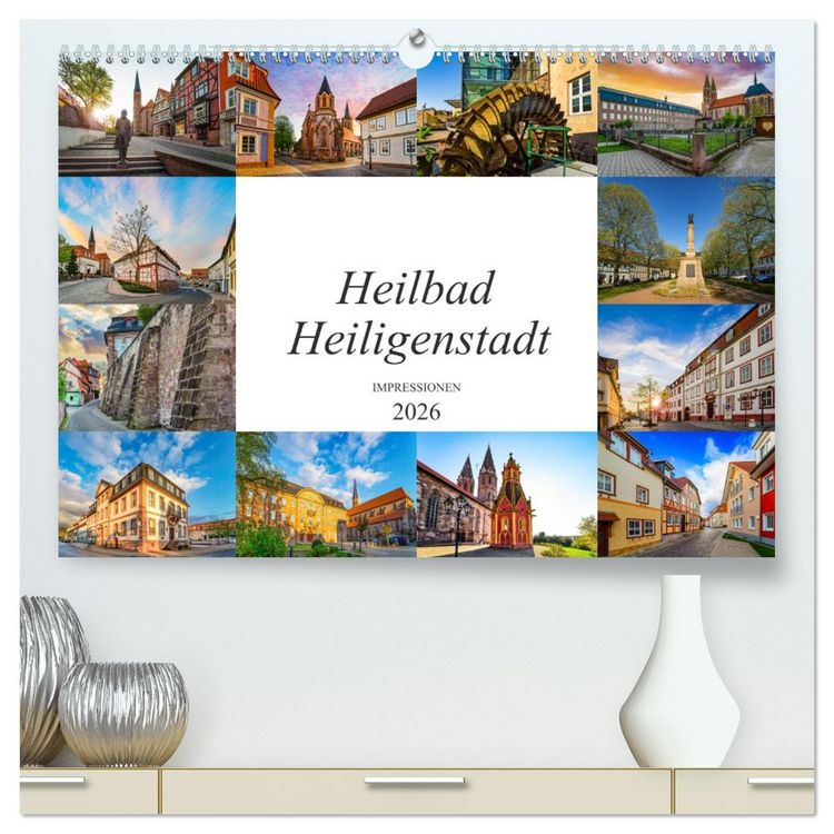 Produktbild: Heilbad Heiligenstadt Impressionen (hochwertiger Premium Wandkalender 2026 DIN A2 quer), Kunstdruck in Hochglanz