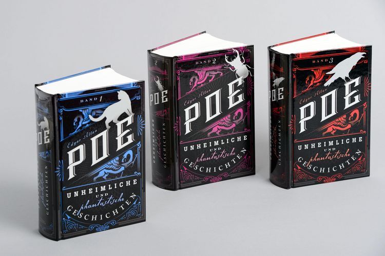 Produktbild: Edgar Allan Poe, Unheimliche und phantastische Geschichten (3 B&auml;nde)
