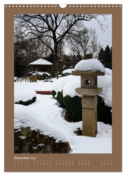 Produktbild: Farbtupferl - Botanischer Garten Augsburg (Wandkalender 2026 DIN A3 hoch), CALVENDO Monatskalender