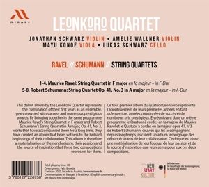 Produktbild: Ravel,Schumann - String Quartets