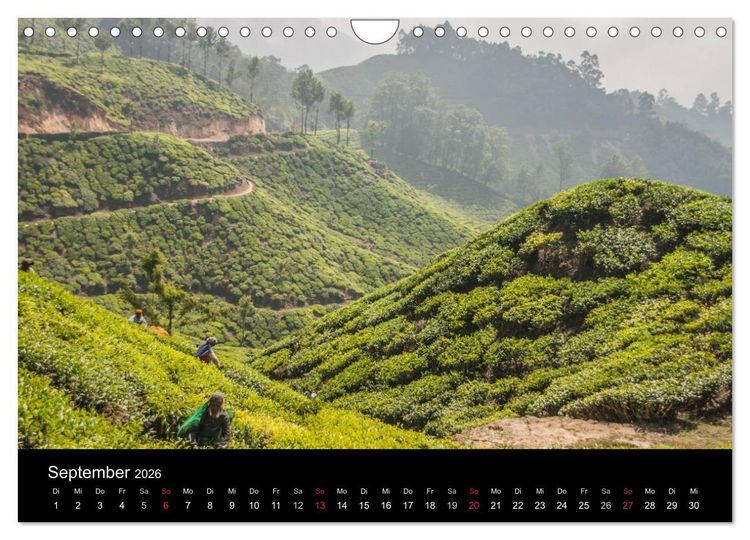 Produktbild: Romantisches Indien (Wandkalender 2026 DIN A4 quer), CALVENDO Monatskalender