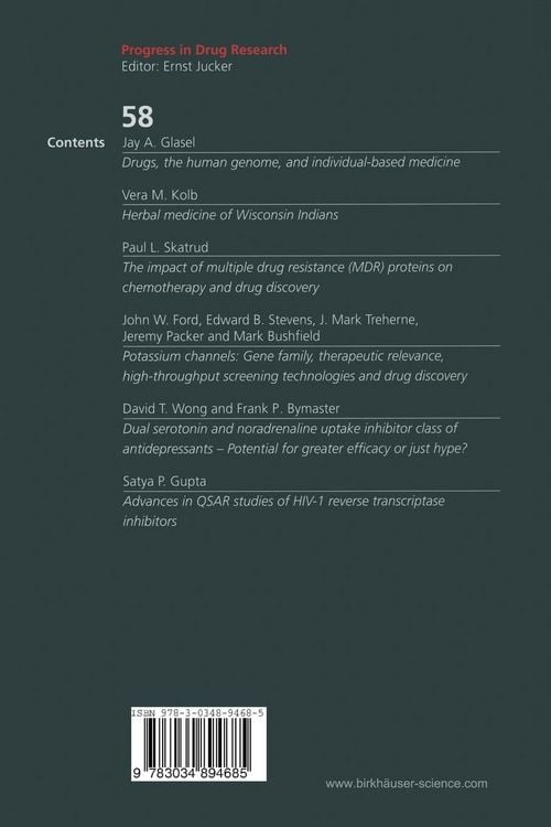 Produktbild: Progress in Drug Research