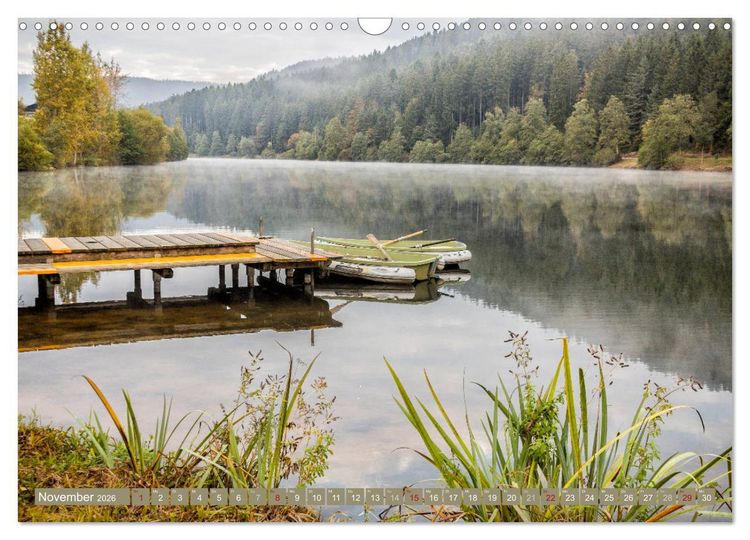 Produktbild: Die Jahreszeiten im Nordschwarzwald (Wandkalender 2026 DIN A3 quer), CALVENDO Monatskalender