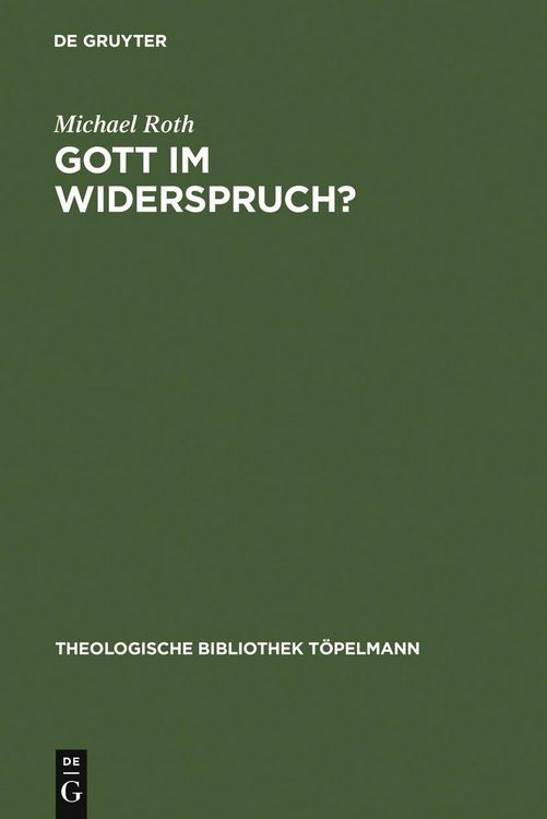 Produktbild: Gott im Widerspruch?