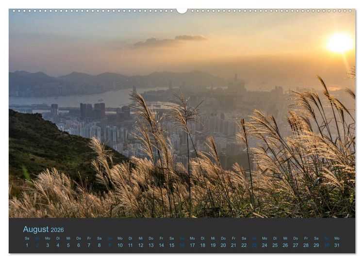 Produktbild: Hong Kong - Skylines (Wandkalender 2026 DIN A2 quer), CALVENDO Monatskalender