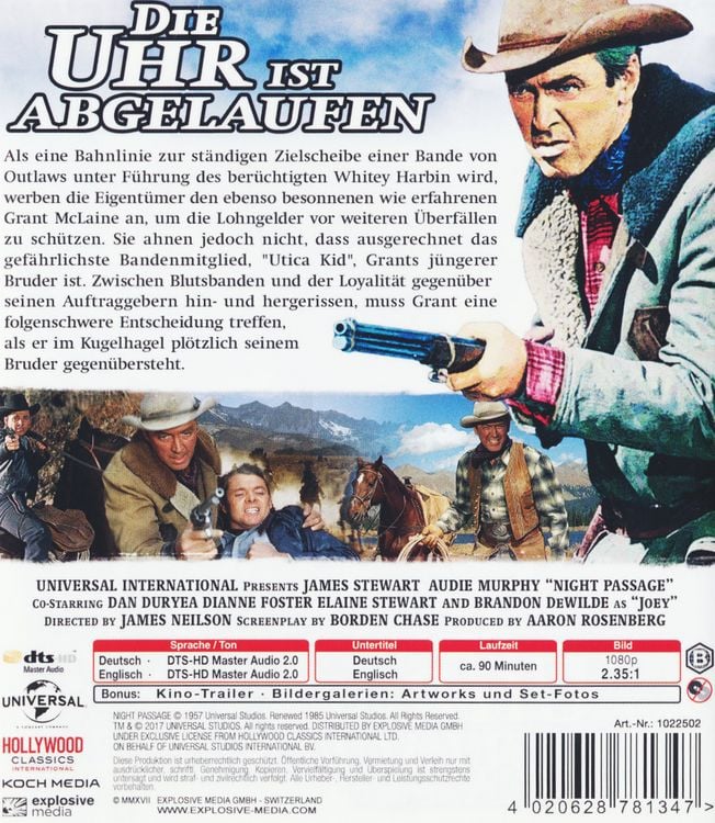 Produktbild: Die Uhr ist abgelaufen (Night Passage)