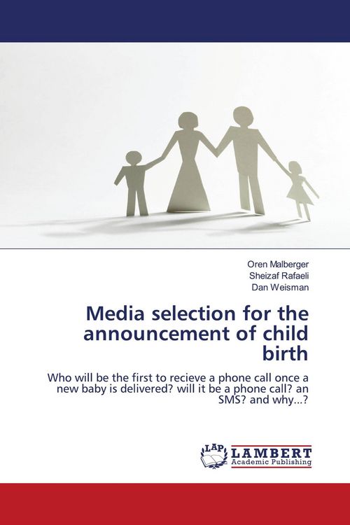 Produktbild: Media selection for the announcement of child birth