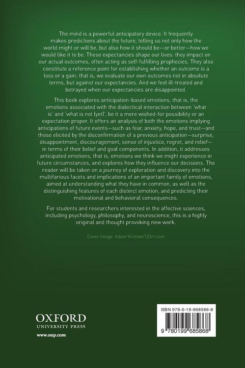 Produktbild: Expectancy and emotion