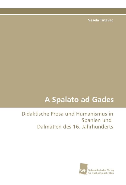 Produktbild: A Spalato ad Gades
