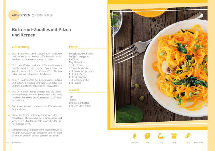 Produktbild: Vegetarische Di&auml;t - Ern&auml;hrungsplan zum Abnehmen f&uuml;r 30 Tage