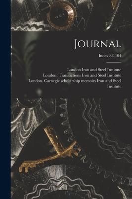 Produktbild: Journal; Index 83-104