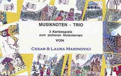 Produktbild: Musiknoten-Trio