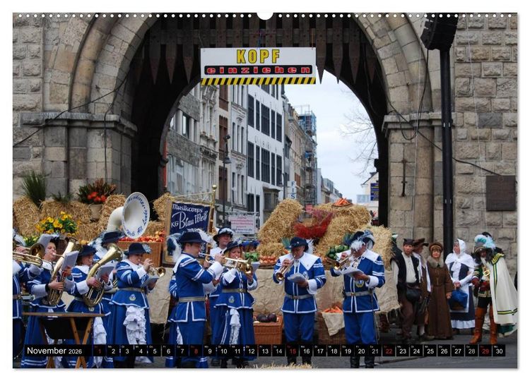 Produktbild: K&ouml;lner Karneval - das ganze Jahr! (hochwertiger Premium Wandkalender 2026 DIN A2 quer), Kunstdruck in Hochglanz