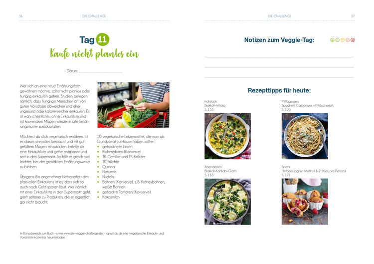 Produktbild: Die Veggie-Challenge