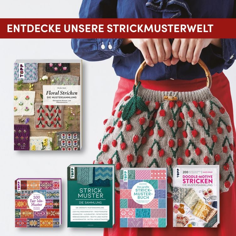 Produktbild: Floral Stricken. Die Mustersammlung