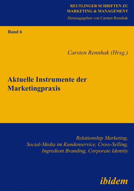 Produktbild: Aktuelle Instrumente der Marketingpraxis
