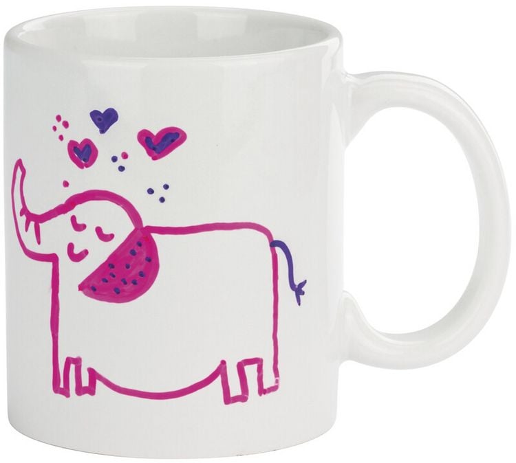 Produktbild: Marabu KiDS Porcelain und Glaspainter Tassen Malset Mia