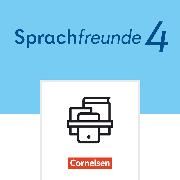 Produktbild: Sprachfreunde - Sprechen - Schreiben - Spielen - &Ouml;stliche Bundesl&auml;nder und Berlin - Ausgabe 2022 - 4. Schuljahr