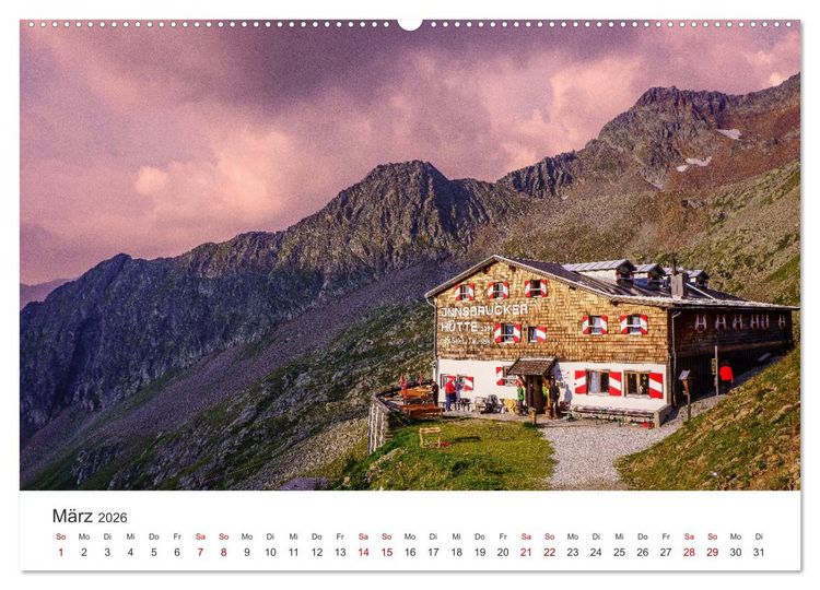 Produktbild: &Ouml;sterreich - Einzigartige Landschaften im Land der Berge. (hochwertiger Premium Wandkalender 2026 DIN A2 quer), Kunstdruck in Hochglanz